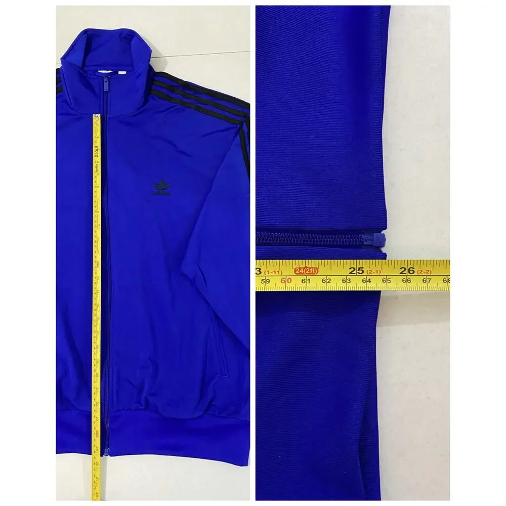 Adidas Originals Classics Firebird Tracksuit Lucid Blue Black Size XL